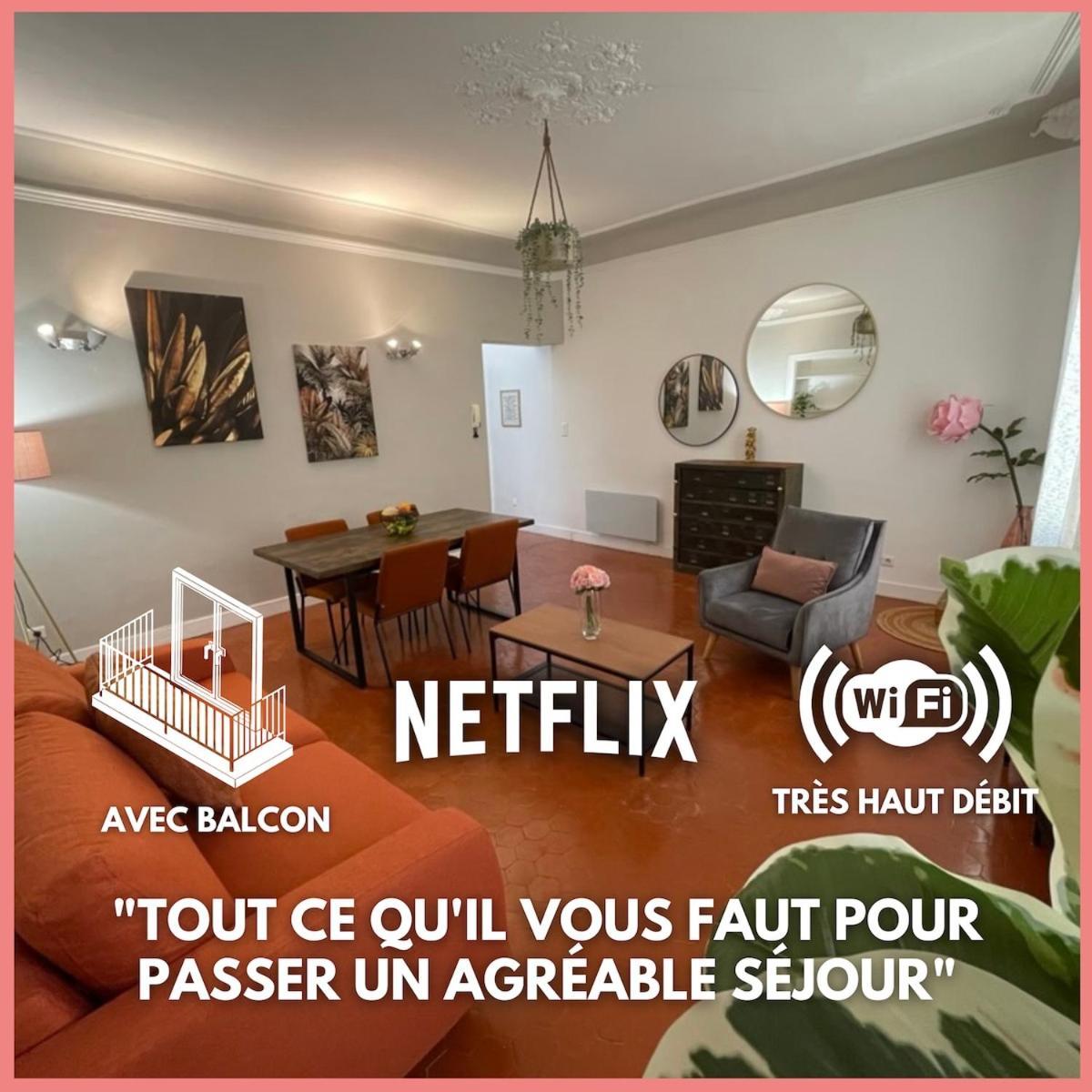Charmant Appartement T2 / 58 M2 / 4 Personnes Aix-en-Provence Kültér fotó